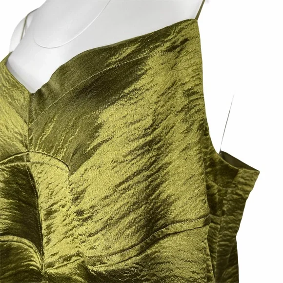 Anthropologie Moulinette Soeurs Green Top Cami NWT - Picture 2 of 6